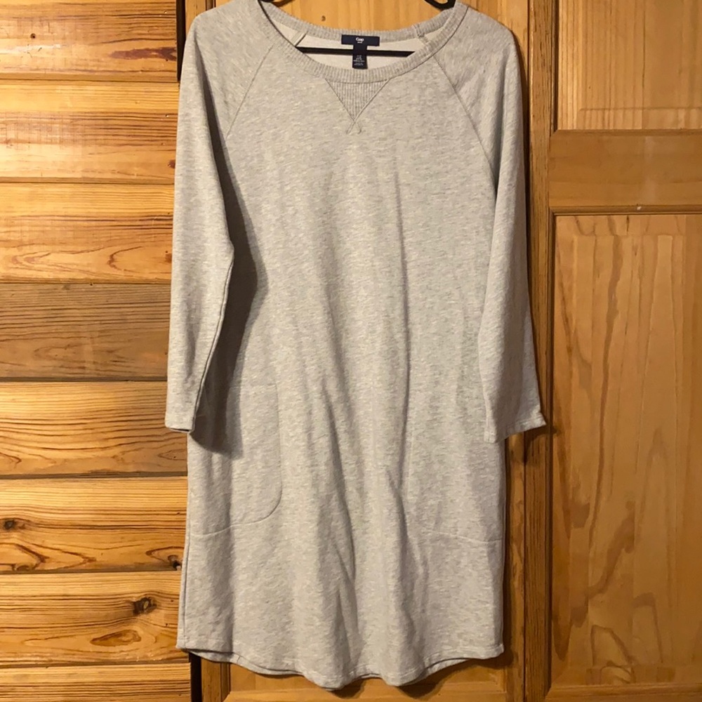Gap Grey Dress w/ Pockets